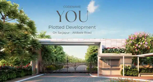 Exterior render of Abhee Codename YOU Plots, Attibele - Sarjapur Road