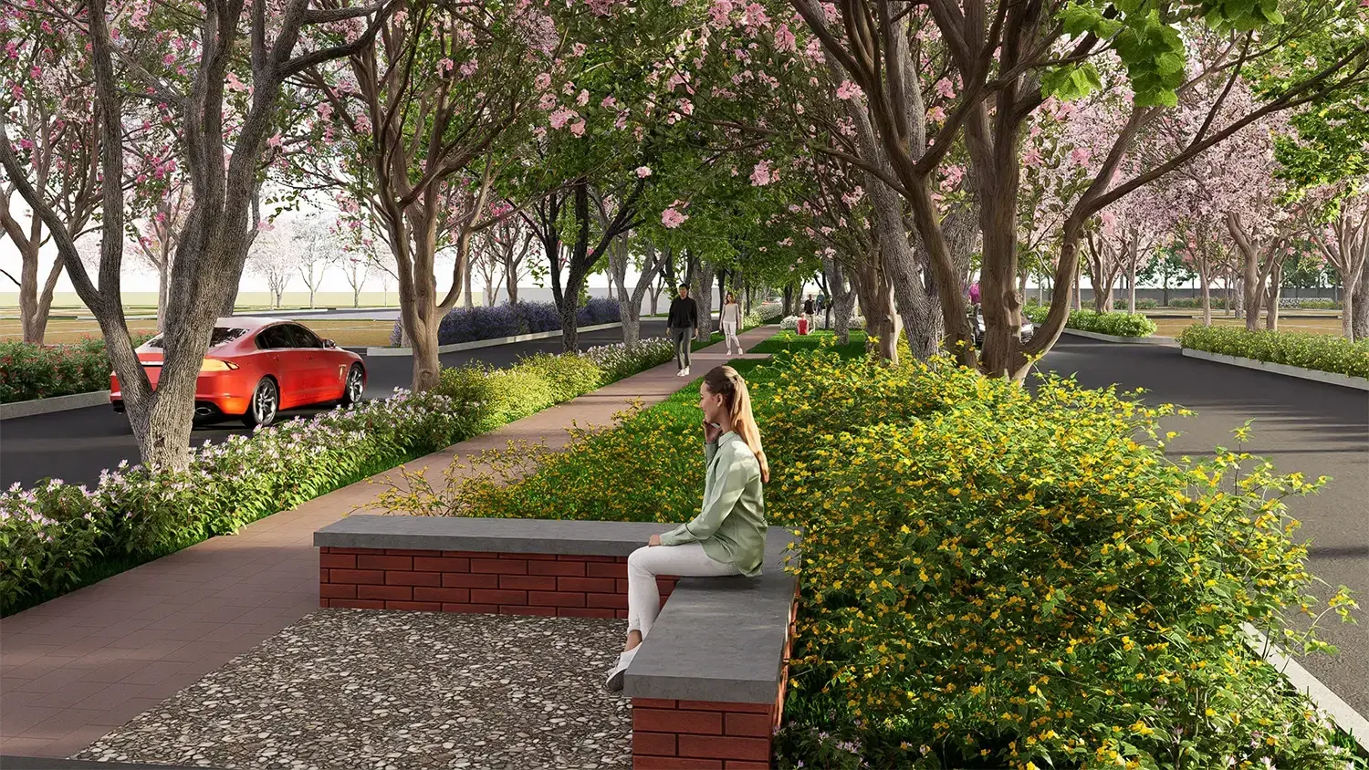 render of Brigade Cherry Blossom, Malur