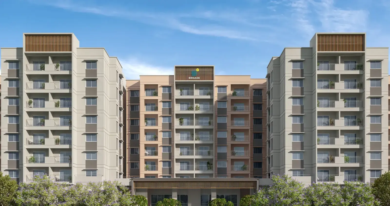 render of Brigade Ebony at Brigade Orchards, Devanahalli