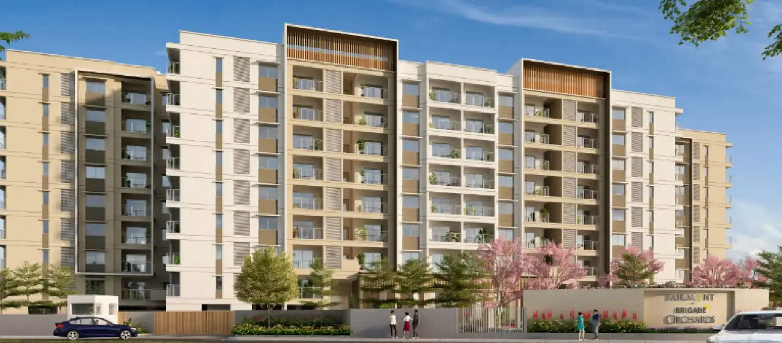 render of Brigade Fairmont at Brigade Orchards, Devanahalli