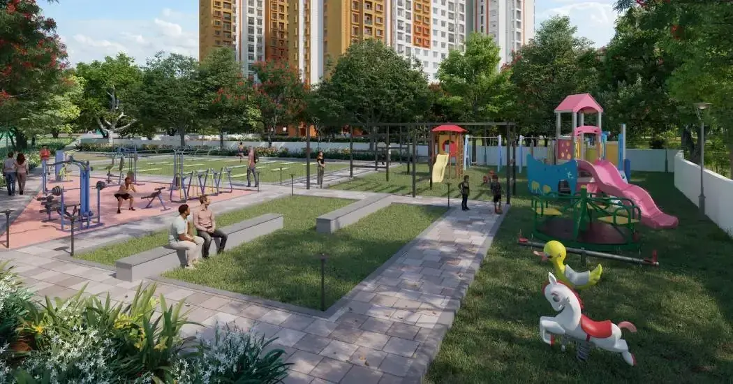 render of Brigade Valencia, Hosur Road