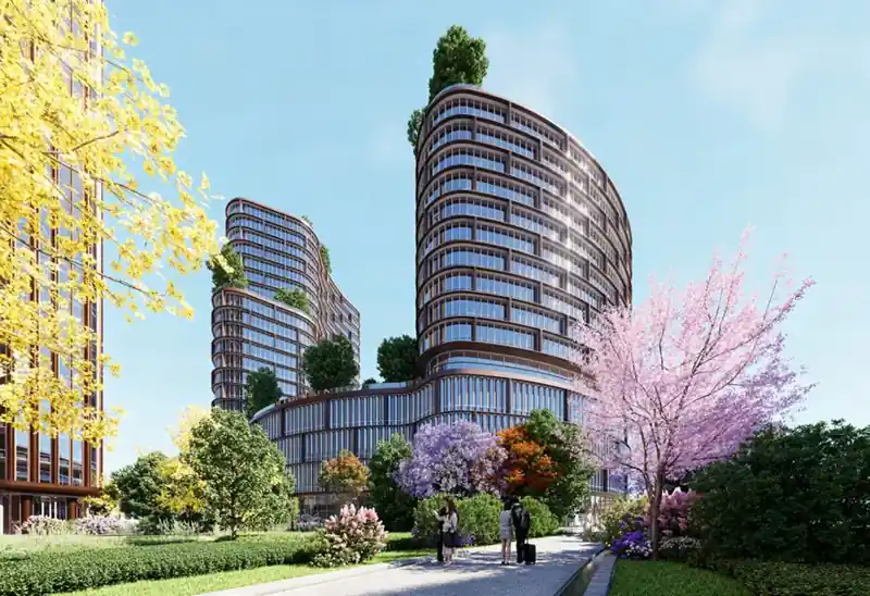 Exterior render of Brigade WTC Devanahalli