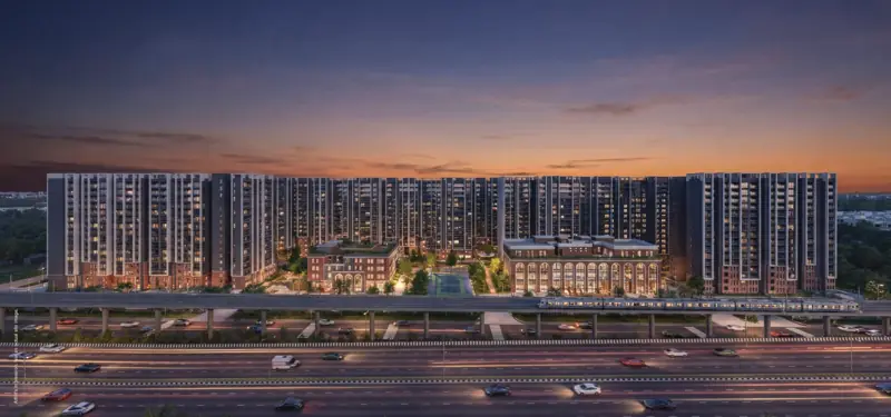 render of Godrej Aveline, North Bangalore