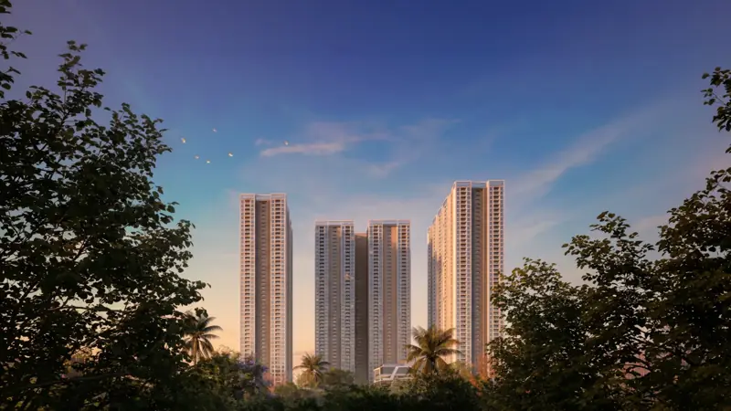 render of ASBL Broadway, Financial District / Puppalaguda