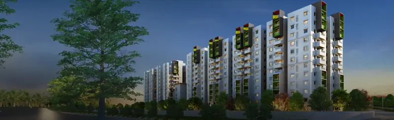 render of Ramky One Orbit, Nallagandla