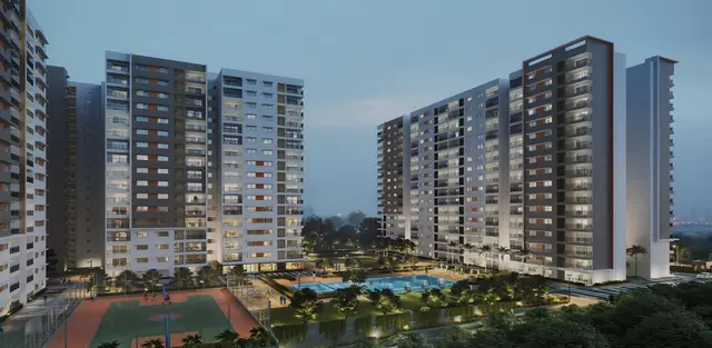 Adarsh Crest in Kempapura, Hebbal, Off Airport Road