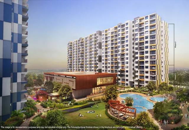 Adarsh Palm Retreat Lake Front in Marathahalli
