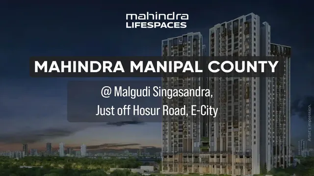 Mahindra Manipal County Malgudi Singasandra in Singasandra