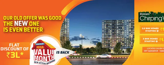 Shriram Chirping Woods in Haralur Road