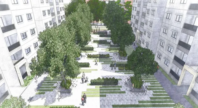 Sobha Palm Court in Kogilu Road