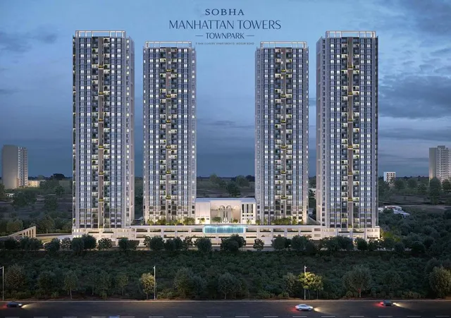 Sobha Town Park in Hosur Road