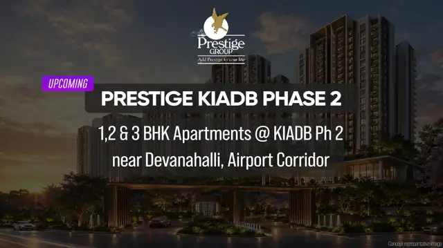 Upcoming Prestige Apartments in KIADB Phase 2, near Devanahalli