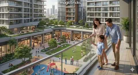Hrub Bayline Residences in Mahim, view 1